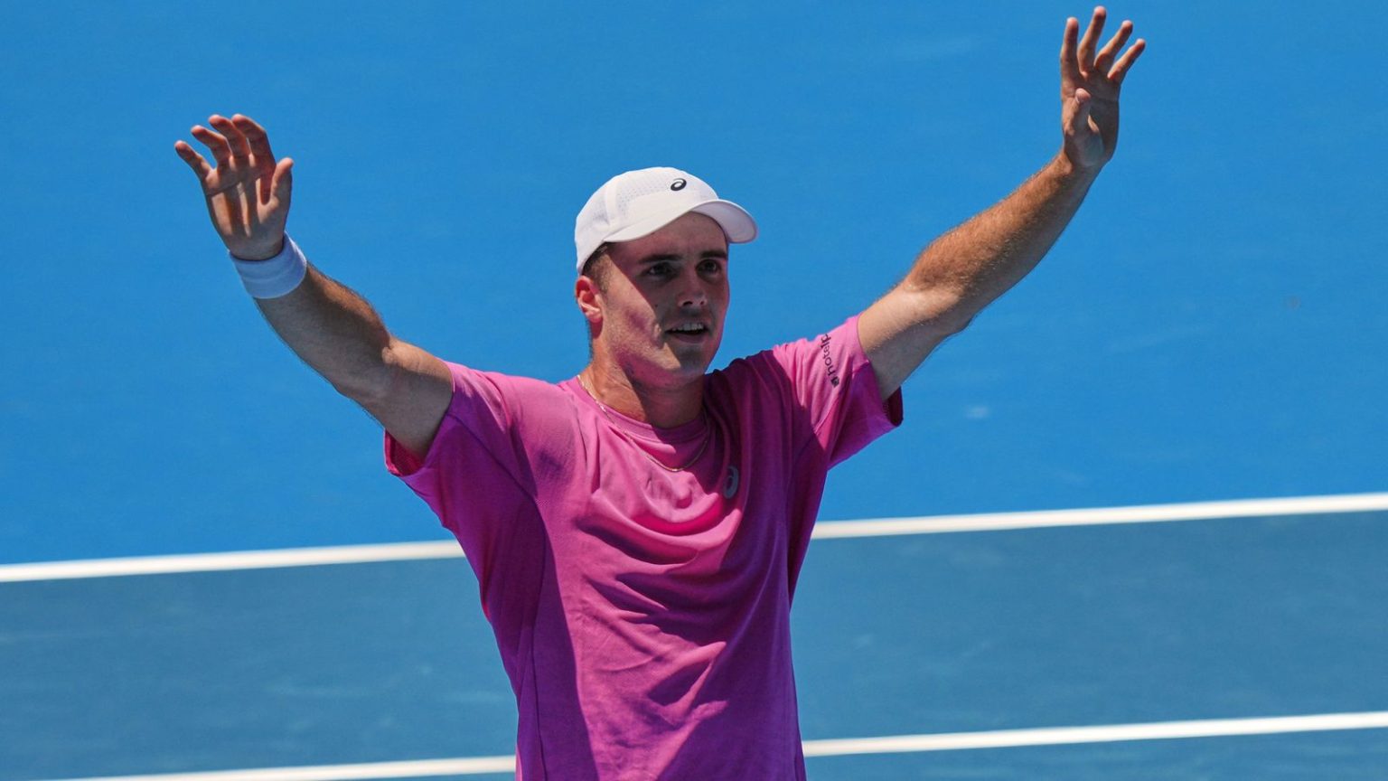 Australian Open: Britain’s Arthur Fery records statement first-round win over Wimbledon quarter-finalist Flavio Cobolli