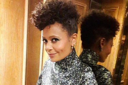 Thandiwe Newton Brings Ease and Style to the Jennifer Hudson Spirit Tunnel