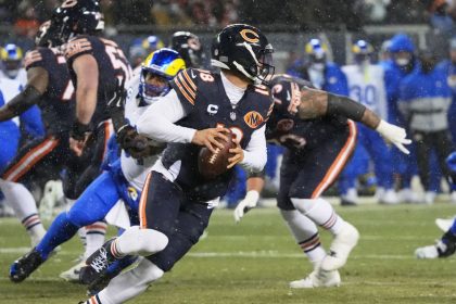 Follow live: Caleb Williams scrambles and tosses magical TD to force OT