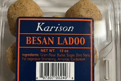 Panjiri, pinni and laddoo recalled because of undeclared milk