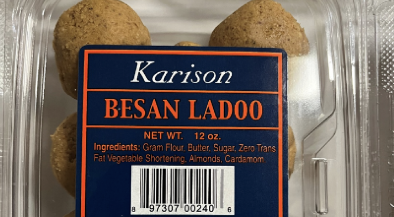 Panjiri, pinni and laddoo recalled because of undeclared milk