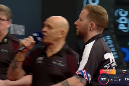 Darts star spotted wearing ear plugs during shock defeat despite ‘quiet’ atmosphere