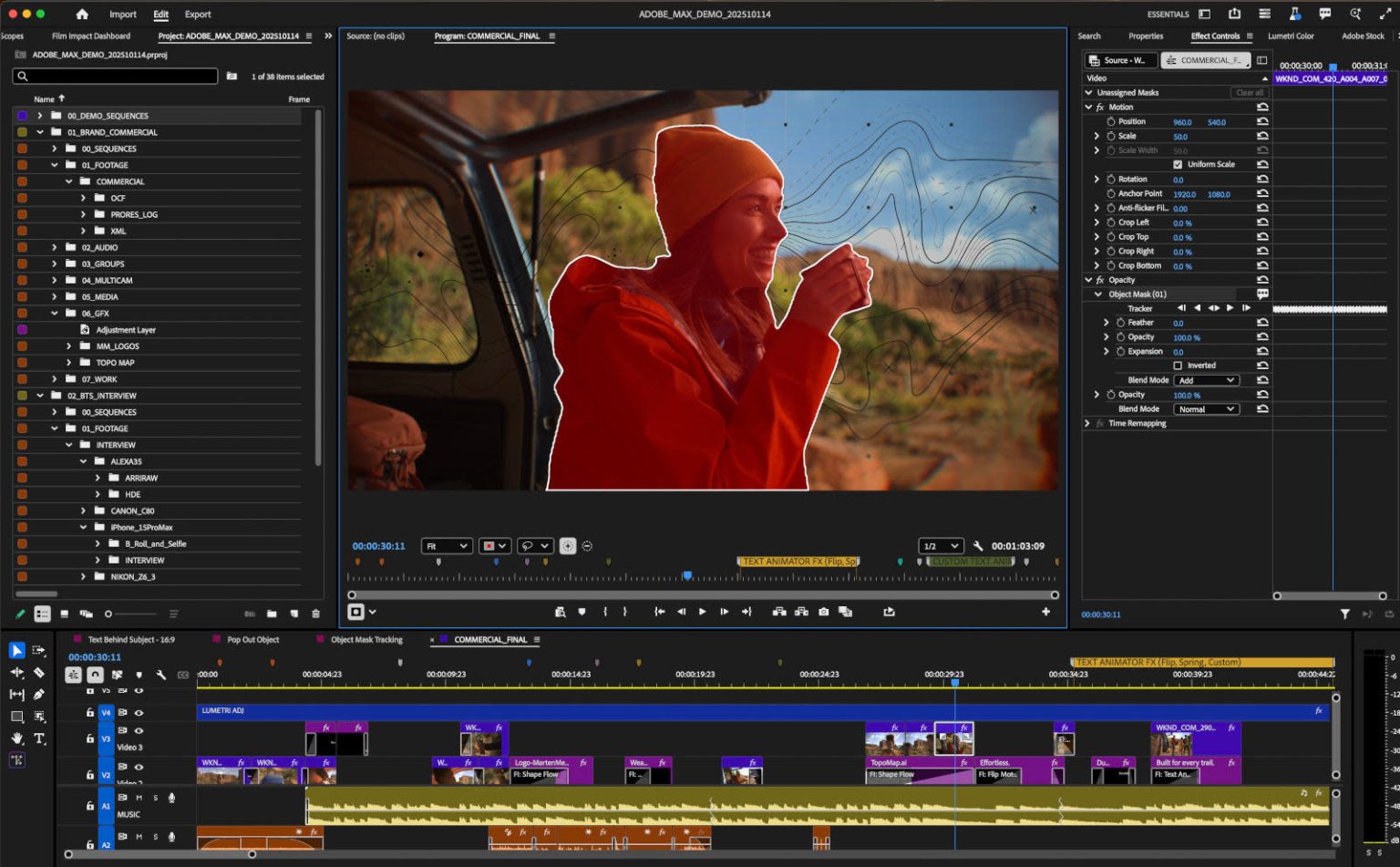 Adobe adds AI-powered Object Mask to Premiere Pro, plus more