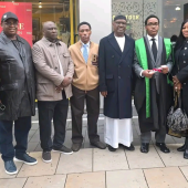 FCT Minister Wike Leads Governor, Other Political Associates To Son’s Graduation In UK Amid Workers’ Strike