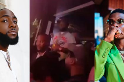 Davido Stunned At Club As DJ Switches From His Hit To Wizkid’s New Song