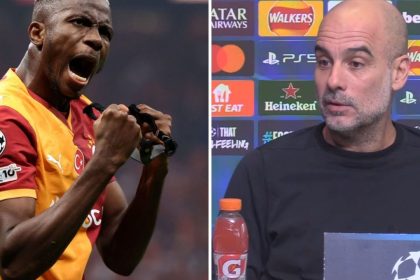 Pep Guardiola reveals what he thinks of Galatasaray’s Victor Osimhen