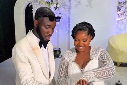 Watch This Newlywed Couple Spice Their Cake-Cutting Moment With a Unique Twist