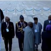VIDEO: Tinubu Stumbles, Falls During Reception Parade In Turkey, Helped Up By Multiple Men