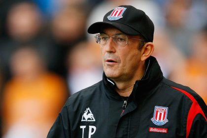 ‘Most managers are pretty superstitious. We struggled in the first half of a game, so I put my cap on and we won. It stuck after that’ Tony Pulis reveals the origin story of his iconic baseball cap