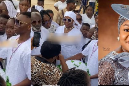 Drama at Omije Ojumi’s Burial as Man Claims to Be Father of Her Child