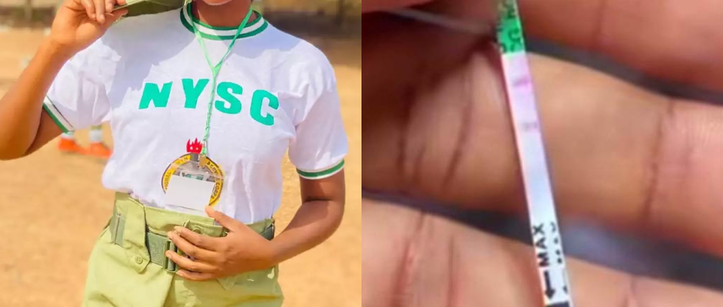 Female Corper Laments As She Finds Out She’s Truly Pregnant After ‘Faking’ It To Leave Camp