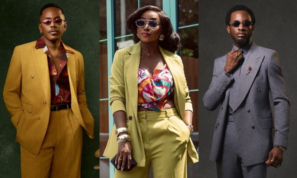 See the Best 80s-Inspired Looks from Timini Egbuson’s Valentine’s Movie Premiere