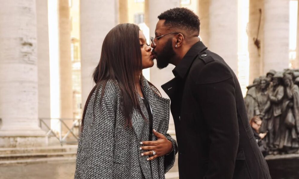Ebuka Obi-Uchendu Re-Proposes to Cynthia in Vatican City to Mark Their 10th Wedding Anniversary