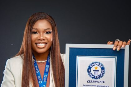 Guinness World Records Confirms Tesglam’s 146-Hour Makeup Marathon in Lagos