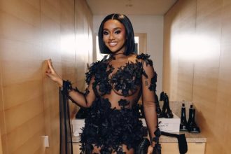 Grammys 2026: All the Details on Chioma Adeleke’s Striking Nguyen Cong Tri Look