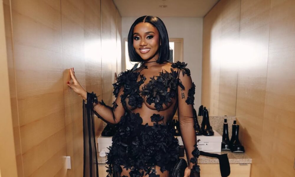 Grammys 2026: All the Details on Chioma Adeleke’s Striking Nguyen Cong Tri Look