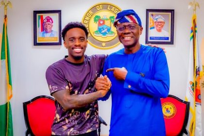 Kai Cenat Is Back in Lagos and Pays a Courtesy Visit to Governor Sanwo-Olu