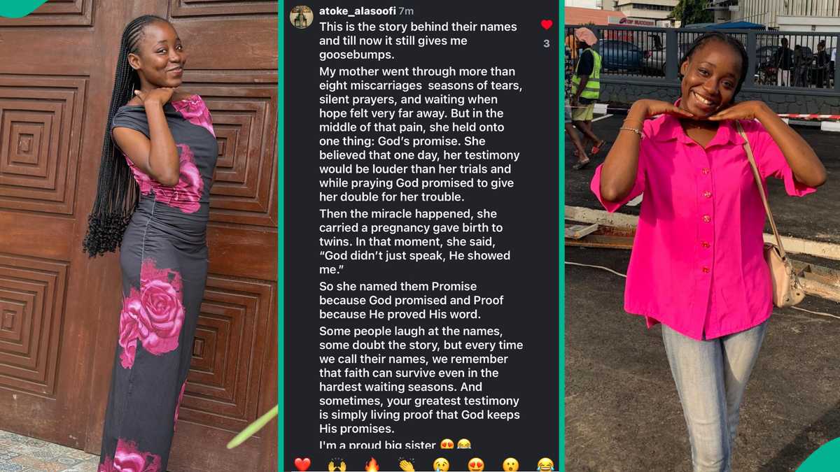 Nigerian lady becomes viral sensation because of her unique name, people wonder how come