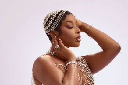 Ms DSF Debuts at the 2026 Grammys in Ethereal White Gown