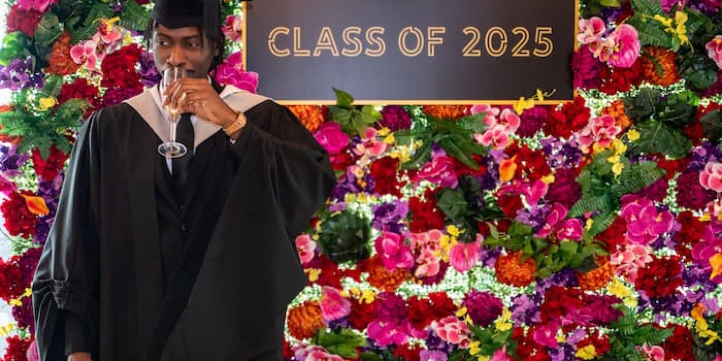 Award-Winning Afrobeats Sound Engineer, Timijay On D Track, Graduates from SAE Institute London