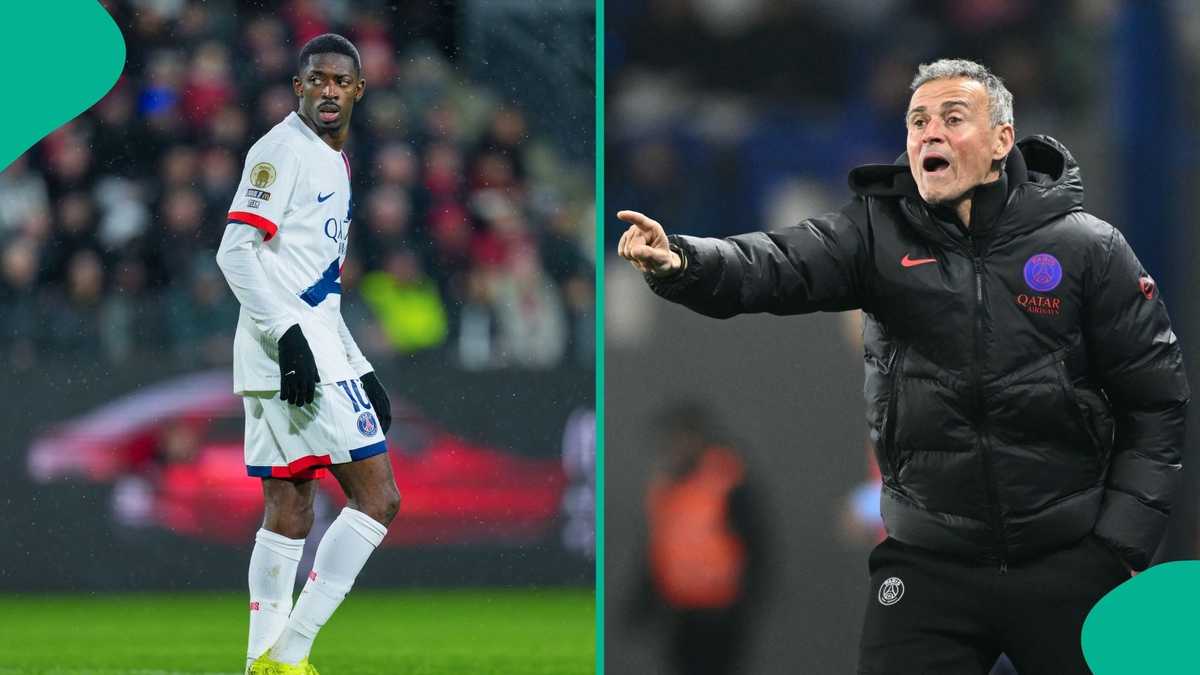 PSG manager Enrique responds to Dembele’s criticism following loss to Rennes, video