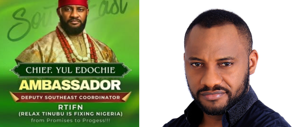 Yul Edochie Appointed Ambassador for ‘Relax, Tinubu Is Fixing Nigeria’ Initiative