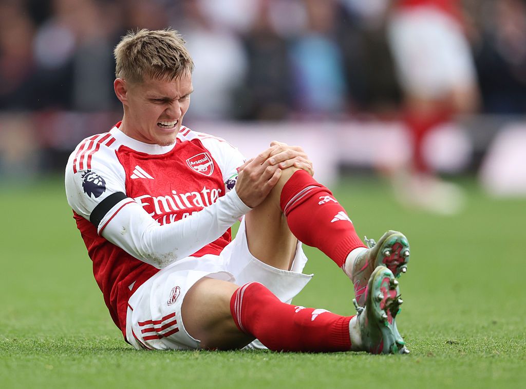 Is Martin Odegaard injured this weekend? Arsenal injury news and fitness latest on Gunners skipper