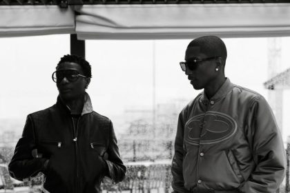 Wizkid in Head-to-Toe Leather and Pharrell in a Satin Bomber Just Raised the Bar for Male Style