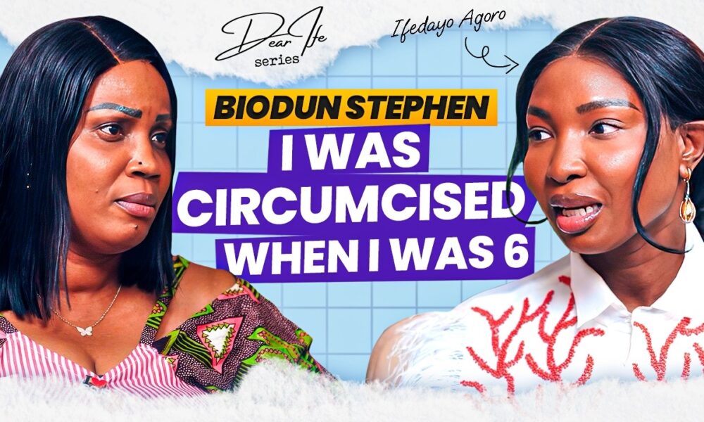 Dear Ife Series: Biodun Stephen on Authenticity, Forgiveness and Making Films With Purpose