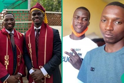 See the throwback of 2 UNILAG best friends who emerged best graduating students in their class