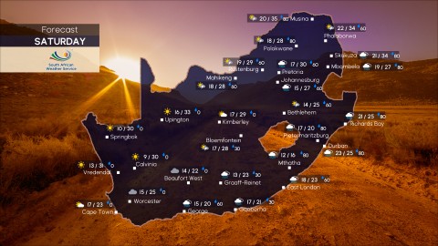 Weather forecast | Saturday, 14 February 2026
