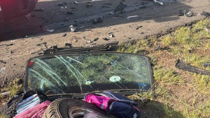 Scholar transporter carrying 17 pupils involved in accident while fleeing police