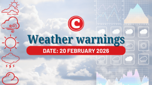 Weather alert: A fine and wet day ahead with heavy downpours in KZN