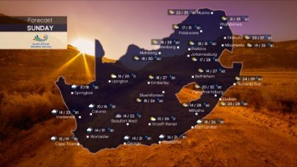 Weather forecast | Sunday, 1 March 2026