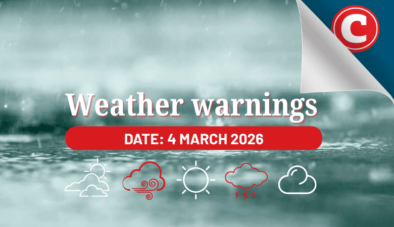 Wednesday’s weather: Wet conditions across SA