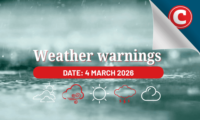 Wednesday’s weather: Wet conditions across SA