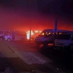 Nine taxis torched at Nyanga taxi rank