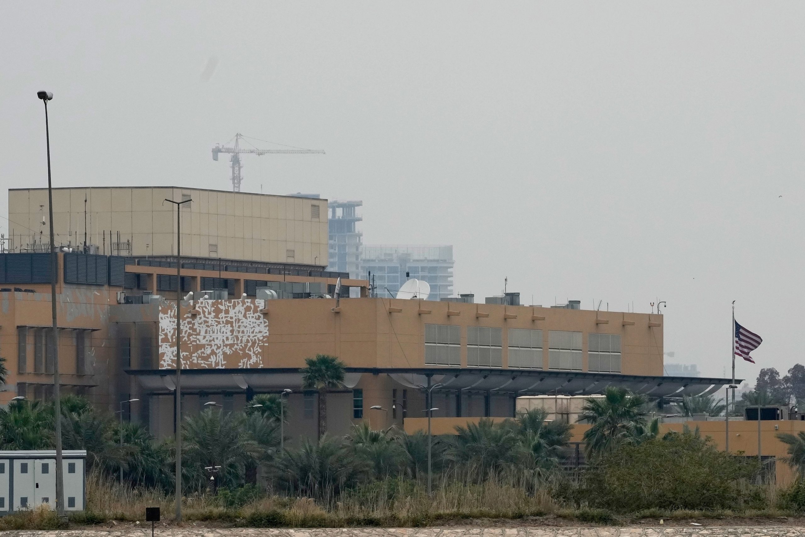 Drones, rockets fired at US embassy in Baghdad, security sources say