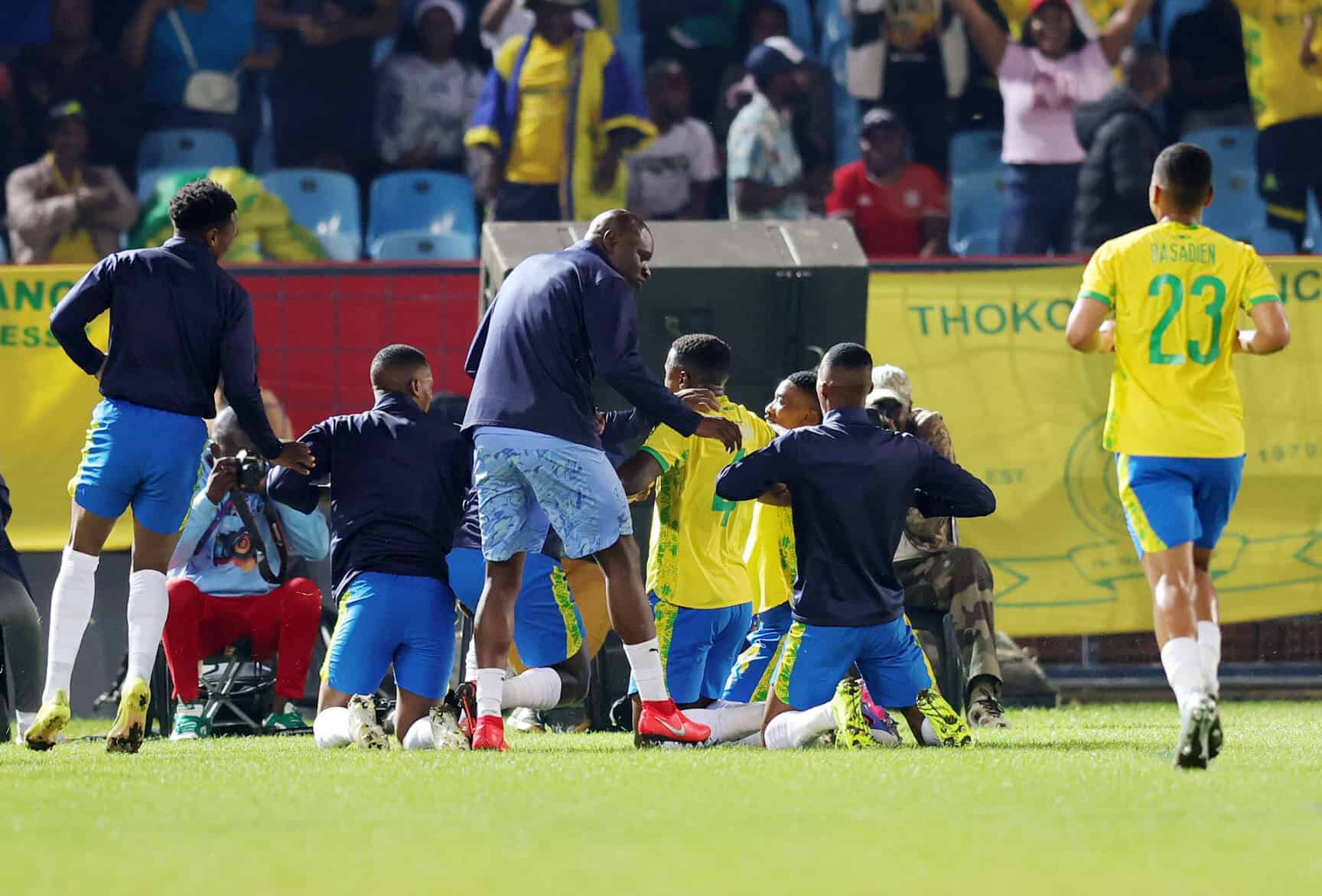 Teboho Mokoena brace seals Sundowns victory