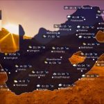 Weather forecast | Monday, 23 March 2026