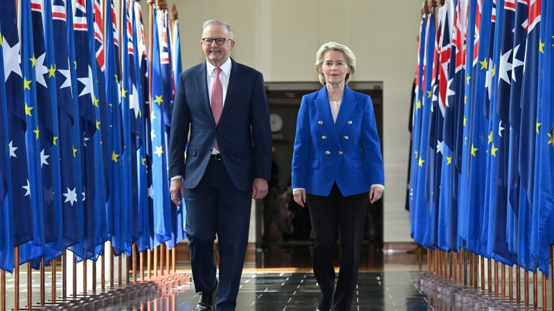 Australia, EU seal long-awaited trade deal amid global trade tensions