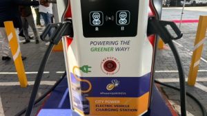 Johannesburg goes electric: City unveils EV charging station