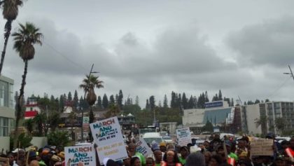 Eastern Cape march against Nigerian ‘king’ turns violent