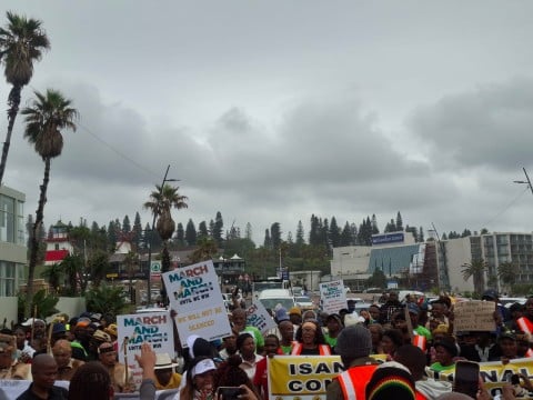 Eastern Cape march against Nigerian ‘king’ turns violent