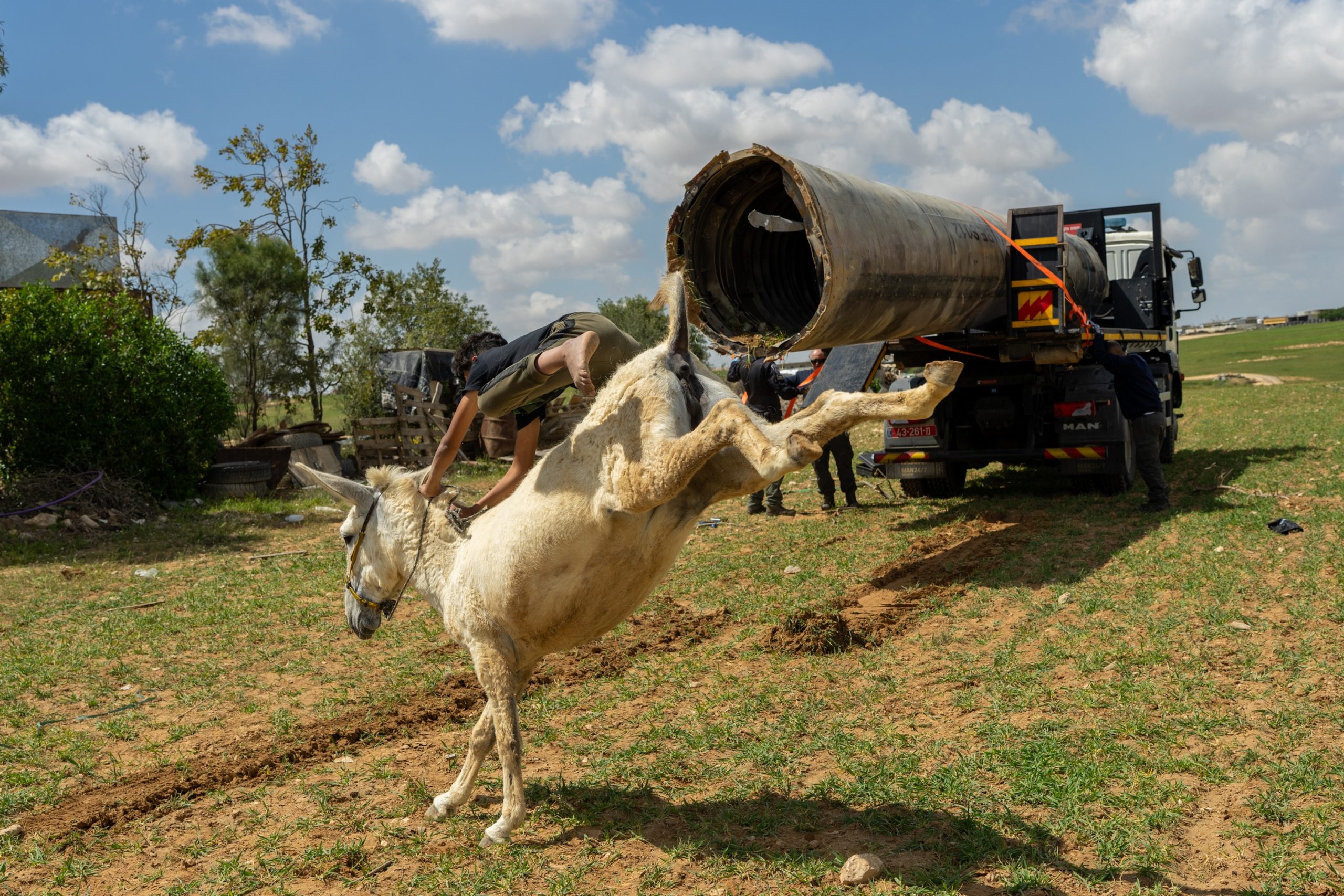 IN PICTURES: A Bedouin boy rides a donkey in Al-Fura, and more from around the world
