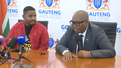 EFF’s Dunga sworn in as Gauteng finance MEC