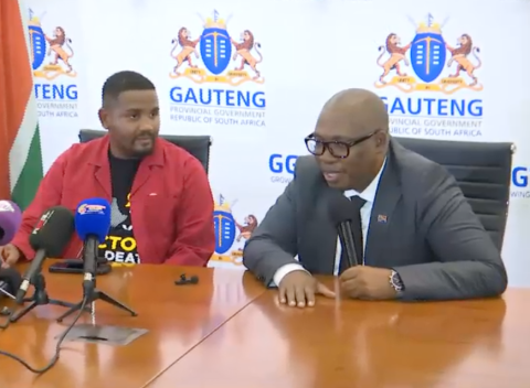 EFF’s Dunga sworn in as Gauteng finance MEC