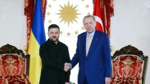 Zelensky in Istanbul for security talks with Erdogan