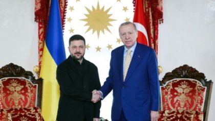 Zelensky in Istanbul for security talks with Erdogan