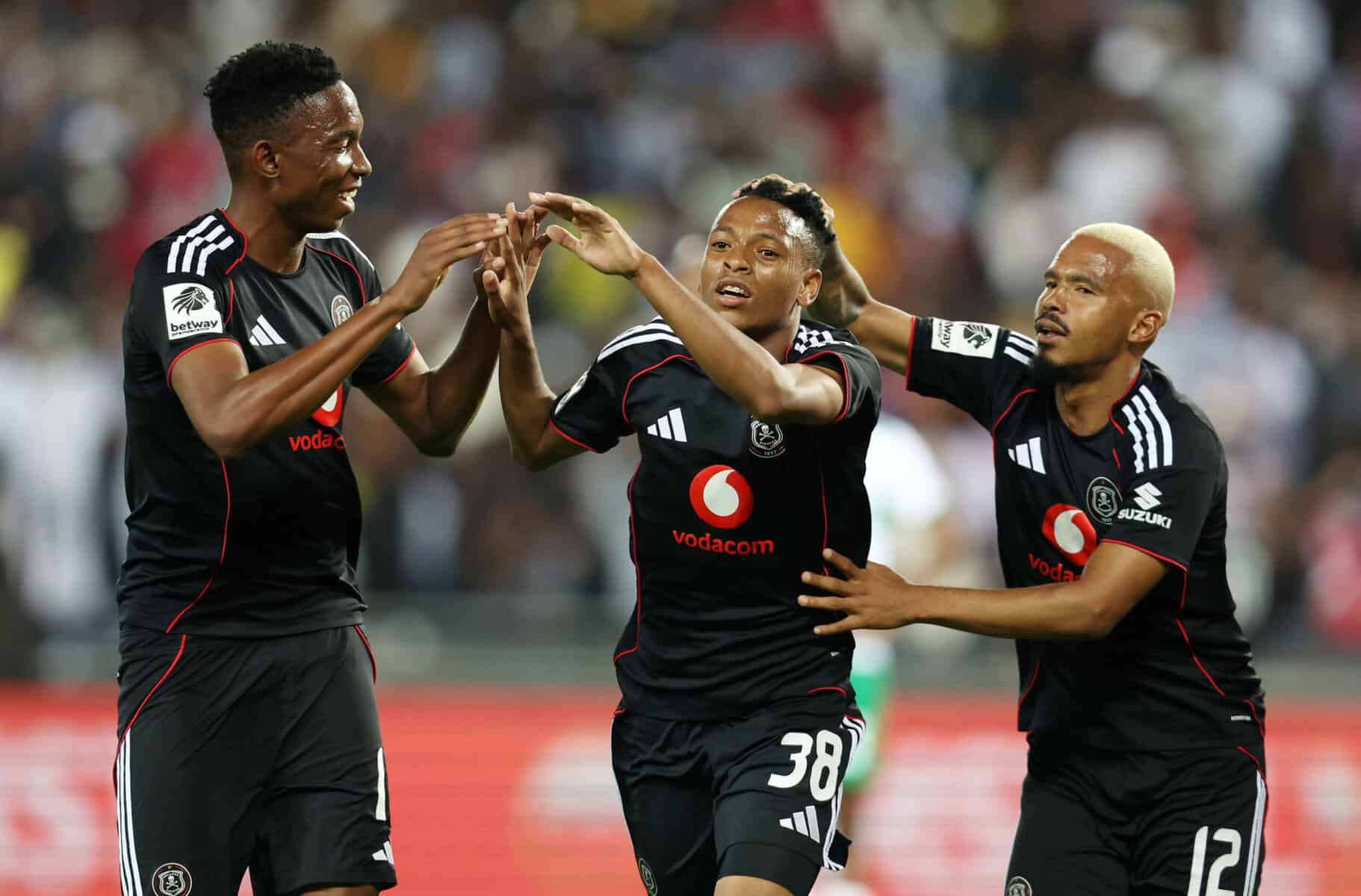 Pirates amp up pressure on Sundowns with Arrows demolition